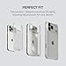 PLES Arche Case, Compatible with iPhone Air (17 Air) Military Grade Shockproof, Anti-Yellowing, Anti-Fingerprint, Anti-Scratch (Matt Clear)