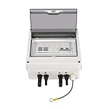 2.Protection: DC fuse and circuit breaker provide short circuit protection and lightning protection. Configured with photovoltaics to protect the panel from overvoltage and over-current. It can also be used to reduce the connection of the photovoltaic array to the inverter and make the photovoltaic system optimal.