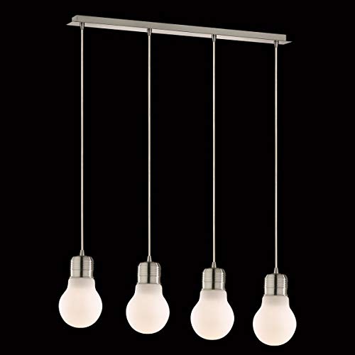 Lámpara colgante LUCE SB4 BIANCO de Ideal Lux con acabado minimalista premium