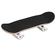 Equipped with Fully Closed Bearing Wheels: Provides a smooth, friction-reducing ride, extending the skateboard's lifespan. Thick Pu Pad Cover: Soft, anti-slip, and finger-friendly for comfortable and safe skating sessions. Portable and Easy to Instal...
