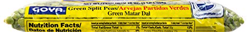 Goya Green Split Peas, Dry, 1 Pound Bag #TOP2
