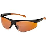 Hack Your Sleep NoBlue Blue Blocking Sunglasses Orange/Amber Tinted Lens Computer Glasses (Includes Ebook) Blocks 99.9% of Blue and UV Rays, Prevents Eye Fatigue, Soft Temples
