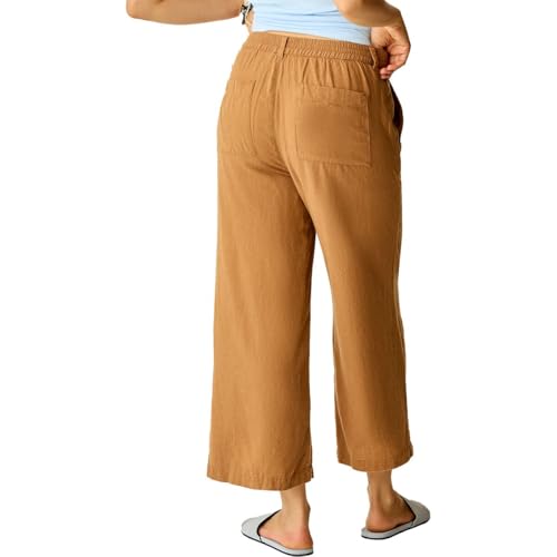 Suki Linen Pant - Women's, Rum Chambray, XS2