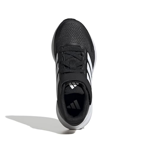 Image of adidas Kids' Marvel Run Falcon 5 Elastic Lace & Strap Shoe