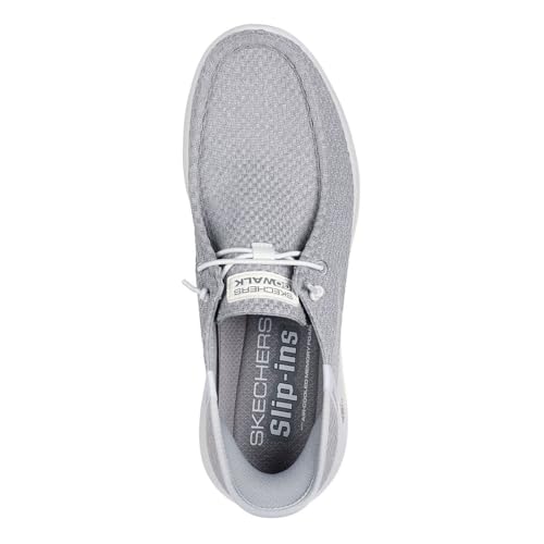 Image of Skechers Men's, Slip-ins: GO Walk Max - Halcyon Sneaker White Grey