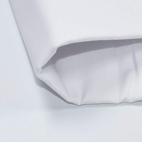 Premium White 100% Cotton Twill Fabric - Versatile 36-Inch Yardage for Upholstery, Crafts & More 8 Premium White 100% Cotton Twill Fabric - Versatile 36-Inch Yardage for Upholstery, Crafts & More - Image 7
