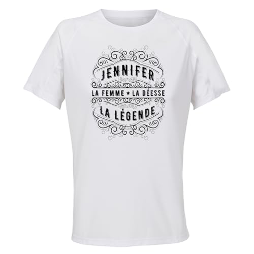 Maillot de sport femme Jennifer Planetee t-shirt respirant noir