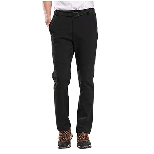 Pantalon de pluie noir XXL imperméable et coupe-vent pour homme et femme