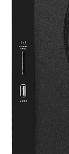 Image of Mitashi BS-120BT 8500 Watt 5.1 Channel Wireless Bluetooth Satellite Speaker with Dolby (Black)