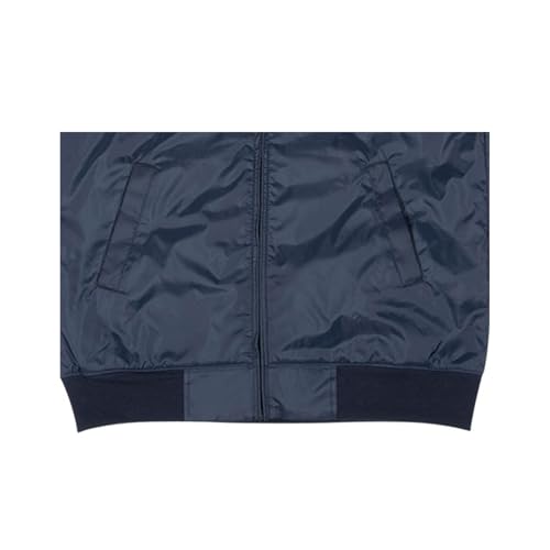 SANTA CRUZ Dot Hooded Windbreaker L/S Skateboard Jacket for Youth, Navy, XS4