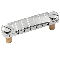 The stoptail bridge will fit SE-line, but stud post will not Total string spacing: 10.4mmx5=52mm (2-3/64 inch), post spacing: 81.4mm (3-13/64 inch), bushing outer diameter: 11.2mm (7/16 inch), post: imperial thread 5/16 inch (7.8mm), radius: 10 inch ...