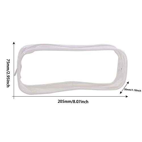 Lindong Confezione da 8 astucci trasparenti in PVC...