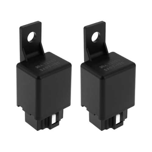 OTOTEC 2Pcs 4Pin Auto Starter Bar Nebel Fahr Licht Lampe Relais 12V 30A für Auto Lichter Klimaanlage 4,1x2,1x2,3 cm OTOTEC 2Pcs 4Pin Auto Starter Bar Nebel Fahr Licht Lampe Relais 12V 30A für Auto Lichter Klimaanlage 4,1x2,1x2,3 cm