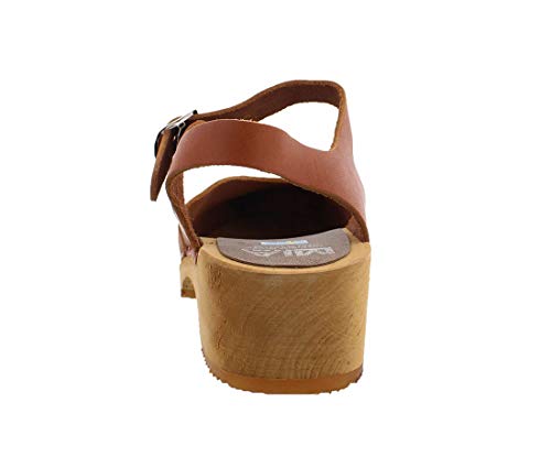 Mia Womens Sofia Luggage Clog - 9 #TOP3