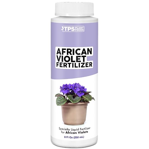 African Violet Fertilizer for Indoor Flowering Plants, Liquid Plant Food 8 oz (250mL)