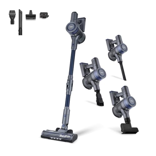Tower T513015 VL50 EVO FLEXI PET Pro Performance 3-in-1 Cordless Vacuum Cleaner with Cyclonic Suction 1L Turbo Pet and Upholstery Brush 22.2V 150W Purple