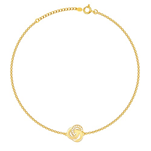 Image of GIVA 925 Silver Anklet for Women, Single | Gifts for Women & Girls