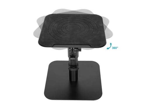 Monoprice Desktop Freestanding Speaker Stands Pair Adjustable With Cable Management thumb #4