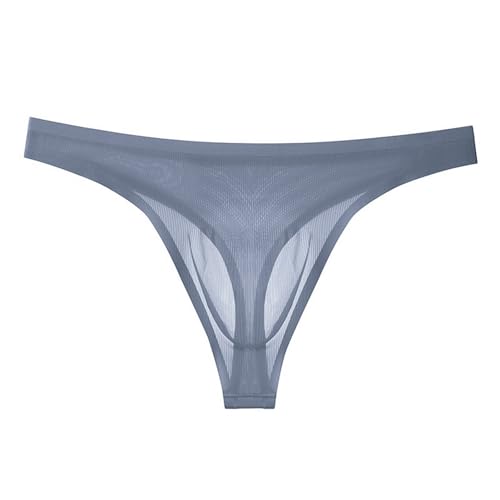 Slip transparent homme sans couture anti-irritation ultra fin et respirant