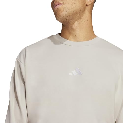 Image of adidas Mens Cotton M Feelcozy Swt Crew Neck Sweatshirt