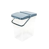 Unbekannt 10 L Behälter Waschpulver Futterbehälter Unibox Deckel Aufbewahrungsbox Blau