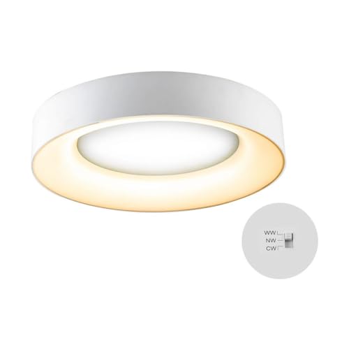 Plafonnier LED IP54 3000K 4000K 5700K pour intérieur et extérieur abrité