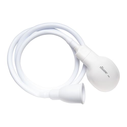 Diane Portable Shampoo Sink Spray Hose for Salon or Home, 41.5 Inch Sink Attachment with Nozzle for Hair Washing, Baby & Pet Baths, Fits Most Standard Faucets, White