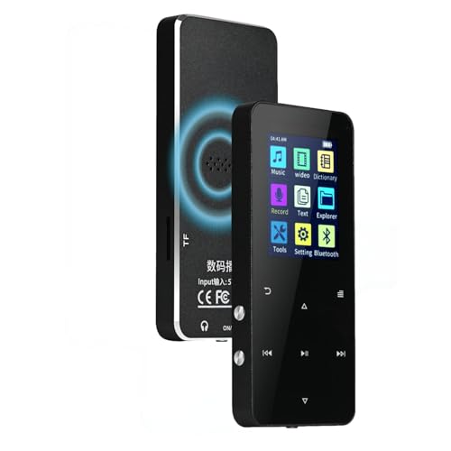 Portable MP3 Player — HiFi Lossless, Bluetooth 5.2, 16GB