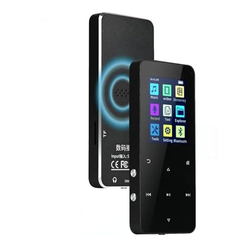 Portable MP3 Player with Bluetooth and FM Radio