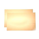 Generic Clear Cast Acrylic 4mm 19x12in 2 Sheet Pack for Laser Cutting and Engraving (Qty 2)