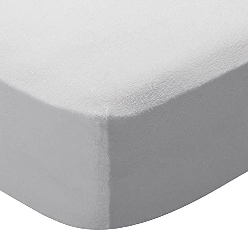 Pikolin Home - Protector de Colchón Rizo Aloe Vera | 150x190/200cm | Cubrecolchón | Transpirable | Suave | Resistente