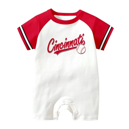 Image of KREDE Baby Clothes Unisex Bodysuit White Custom Name Number for Baby Boys