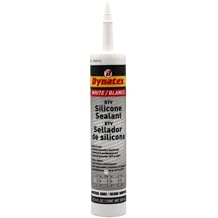 Dynatex 143387 Industrial Grade Silicone Sealant, White, Marine Caulk, 300ml Cartridge - Bonds, Seals, Protects - Waterproof, Weatherproof, Thermally and Electrically Insulating, Permanently Flexible