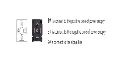 Sensor de desplazamiento KTC 200 mm potenciómetro lineal A2 V2 5