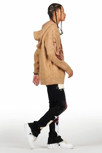 Men's Vinson Patchwork Stacked Flare Jean3