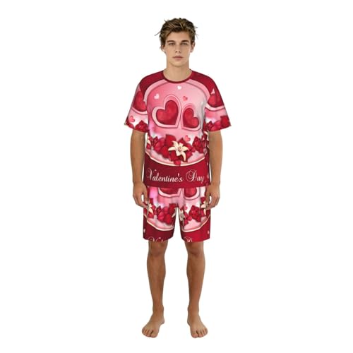 Pyjama d'été col rond homme fini les nuits chaudes en été