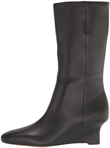 Vince Womens Beverly Mid Calf Boot Black Leather 8.5 M | Image 7