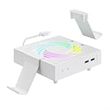 [Système de refroidissement efficace] - Ce ventilateur de refroidissement RVB pour Xbox Series X/S assure une dissipation optimale de la chaleur afin que votre console conserve toujours les températures idéales même lors de sessions de jeu longues et intenses et soit protégée contre la surchauffe.