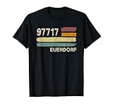 Das retro 97717 Euerdorf Outfit ist ein tolles Geschenk für alle Einwohner der Gemeinde im Kreis Bad Kissingen in Bayern.