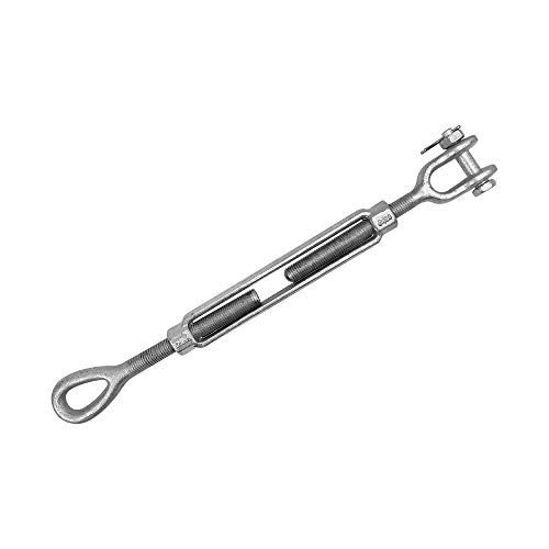MH GLOBAL Tensor para cable Galvanizado con mordaza y ojo giratorio 1/2" x 6" WLL 2,200 lbs miniatura 2