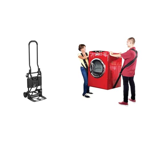 Carretilla plegable 2 en 1 COSCO 12223BLK1E negro