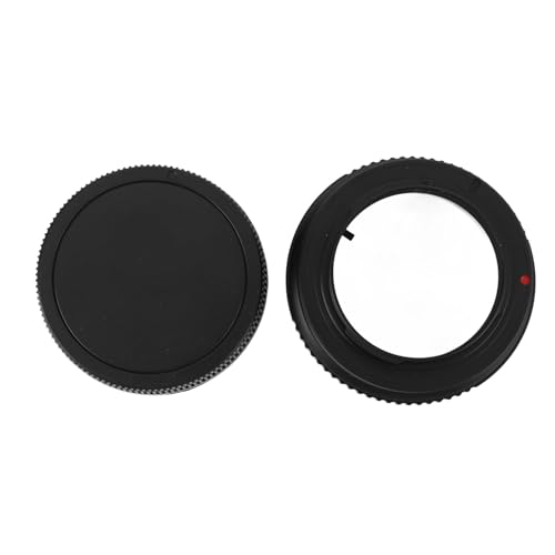 Adaptador FD a EOSM para enfoque manual sin holguras anillo de aluminio resistente para cámaras 6