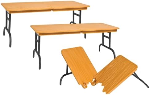 Set of 3 Brown Breakable Tables for Wrestling Action Figures image 4