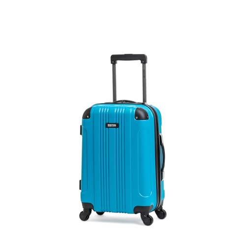 Image of Kenneth Cole REACTION Out of Bounds Lightweight Hardshell 4-Wheel Spinner Luggage, Teal, 2-Piece Set (20 inch & 28 inch)