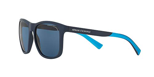 Armani Exchange Mens Ax4049sf Low Bridge Fit Square Sunglasses3