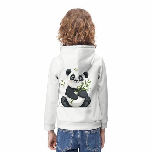 Pull panda chaud à manches longues pour ne plus avoir froid au collège - 4