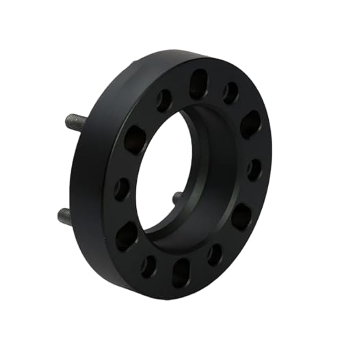 Entretoises de roue 30mm noires haute résistance pour perçage 6x114.3