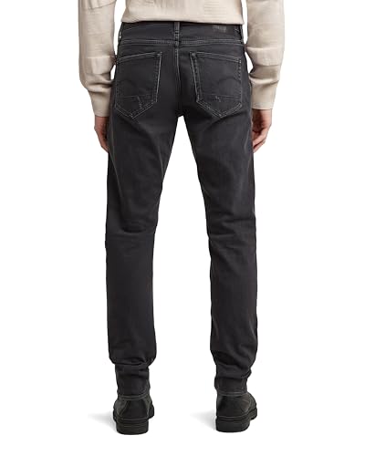G-STAR Men's 3301 Slim Jeans, Multicolor (Worn In Ripped Grey Sacramento 51001-b479-h468), 35W x 32L2
