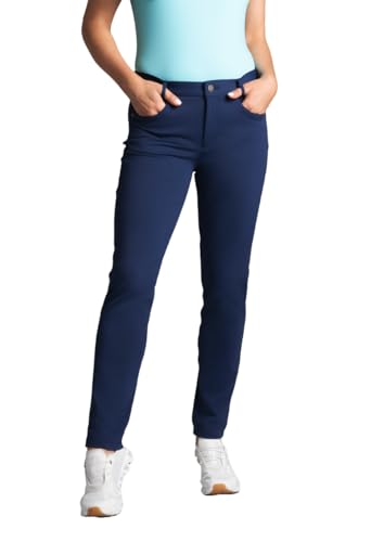 IBKUL Women’s 5-Pocket Pants – Stretch Performance Fabric, Durable & Flattering Design for All-Season Comfort 75002