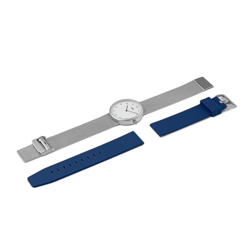 Image of Braun 2-Hand Analogue Quartz Watch with Additional Silicone Rubber Strap, Quick-Release Spring Bars, 38mm.